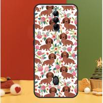 Cartoon Dachshund Sausage Dog Case For ZTE Nubia Red Magic 9 Pro Plus 8 8S Pro Plus RedMagic 6 7 6S 7S Pro 6R 5S 5G Cover Red Magic 6