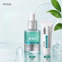Anua PDRN Hyaluronic Acid 100 Serum & Cream Set – Glass Skin Hydration, Firming & Radiance Care Duo 30ml + 10ml