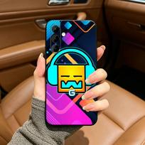 Retro G-Geometry D-Dash Game Black Soft Silicone Phone Case for Samsung Galaxy A73, A71, A72, A70, A53, A52, A51 Samsung a30 a20