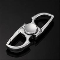 Keychain Bottle Opener Fidget Spinner Fidget Hand Spinner Anti-Anxiety Toy Relieves Stress Finger Spinner  Fidget Toys sidabras