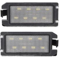 Jeep Compass Grand Cherokee IV Patriot LED numerio lentelės žibintai 2 vnt. rinkinys
