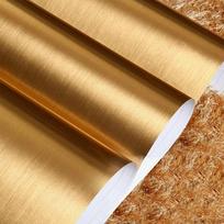 Metal Brushed Silver Decorative Wall Cover Peel And Film Stainless Steel Vinyl Water-Repellent Home Refrigerator Elevator Sticker 45cmX1m