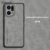 For Oppo Find X Pro Case  Sheepskin Leather Silicone Shockproof Bumper Cover for OPPO Find X X3 Lite X3Neo x7ultra Shell Oppo Find X3 Neo