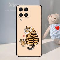Cartoon Fat Tiger For Samsung Galaxy M55 M15 M35 M14 M34 M54 M11 M21 M31 M13 M33 M53 M12 M32 M52 M06 M16 Case Samsung M11