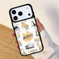 Cute Kawaii Shiba Inu Mobile Phone Case for IPhone 17 AIR 16pro Max 15 14 13 12 11 Bumper Cover iPhone 13 mini