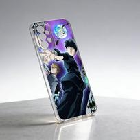 Cartoon Mob Psycho 100 Phone Case For Samsung S25,S24,S21,S22,S23,S30,Ultra,S20,Plus,Fe Transparent Cover Samsung S21Ultra