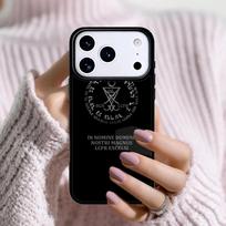 Sigil of Lucifer Phone Case For Apple iPhone 17 Air 16E 15 14 Plus 13 12 11 Pro Max Mini Funda Cover iPhone 12 Pro Max