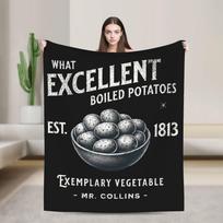 Pride and Prejudice Jane Austen Blanket Obstinate Headstrong Girl Wool Awesome Throw Blankets Home Restaurant All Season Travel 150x200cm