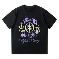 2026 Hot Katseye Funny Print T-shirt Women Men Casual Graphic Tees Tops Unisex Korean Style T Shirt Gothic Y2k Tshirt Clothes S įvairiaspalvis