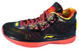 Li Ning WAY OF WADE 4 Comfortable Cushioning Slip Resistant Abrasion Resistant Mid top Basketball Shoes Men's ABAL069-1 44