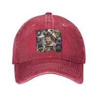 Washed Baseball Cap Bud Spencer Carlo Pedersoli Montage s Movies Summer Hip Hop Hats For Unisex Women Stylish Sun Baseball Caps One Size
