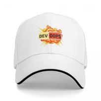 Unisex Baseball Hats DevOops DevOps Funny Devops Sticker  Summer Sports Baseball Caps Hip Hop Cap Casquette Polychromatic Hats One Size