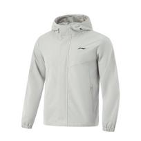 Li Ning Fitness Series Trench Coat Men's Waterdrop Gray AFDUC35-6 2XL
