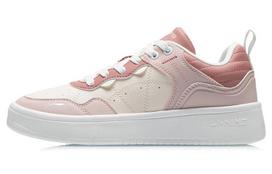 Li Ning Skateboard Shoes Women's Low Top Peach Pink/Peach Pink/Desert Pink AGCR316-3 35.5