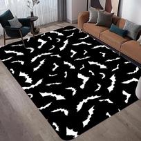 Arcade Stars Bowling Alley Carpet 90S Arcade Retro Rug Home Theater Movie Room Floor Mat Gamer Room Décor Retro Gift 40x60cm
