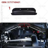 For 2007-2014 BMW X5 X6 (E70 E71) LCI Hyb Car Engine Upper Compartment Partition Panel 51717169419 51717169420 51717169421 1-51717169421
