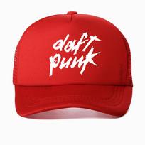 Daft Punk Alive  Tour Music Golf Hat Summer Style Mesh Breathable Baseball Cap Unisex Rock Snapback hat Adjustable