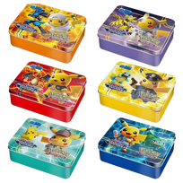 Pokemon kortos metalinėje dėžutėje 25vnt.