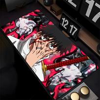 J-Jujutsu Kaisen Yuta Okkotsu Mouse Pad Mousepad HD Printing Computer Gamers Locking Edge Non-slip Mouse Pad XXL90x40cm Keyboard 600x300x2mm
