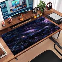 Space Large Mouse Pad Large Anti-Slip Rubber Gaming MousePad Durable Desk Pad Thick Seam Edge Suitable For Office And Gaming 600x300x2mm