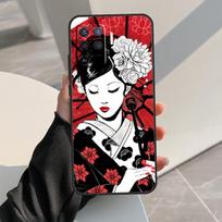Japanese Art Kimono Tattoo Case For Oppo A74 A94 A54 A80 A60 A40 A18 A38 A58 A78 A98 A96 A76 A16 A15 A17 A57 A77 A5 Pro OPPO A15