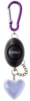 Reimei Fujii Security Buzzer KUM Personal Alarm with Carabiner Black One Size juoda
