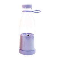 Nešiojamas maišytuvas kokteiliams ir kokteiliams, įkraunamas 420 ml sulčiaspaudės puodelis, buitinis elektrinis sulčiaspaudė, belaidis kokteilių maišytuvas violetinė