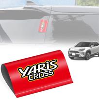 SUVVNE New Yaris Cross 10 Series Exclusive Sticker with Model One Size raudona