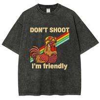 ARC Year Round Clothing New Model Washed Tshirt Anime Lover Unisex Oversized High Quality Yk Short Sleeves Comfortable S