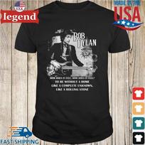Bob Dylan Like A Rolling Stone T-Shirt Unisex Fan Gift S-5XL L