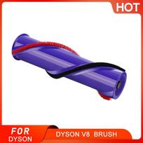 Direct Drive Carbon Fiber Floor Brush Roll Bar Replacement for DYSON V8 Cordless Cleaner Head Brush 967485-01 Part 1PCS