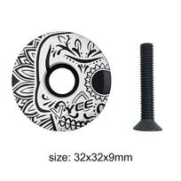 MTB Mountain Road Bike Bowl Cover with Screw Bicycle Stem Top Bowl Cap for 28.6mm Fork  Front Fork Head Tube Cycling Accessories