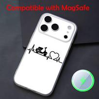 V-VespaS mini Scooter Magsafe Frosted Clear Magnetic Phone Case for iPhone 17,16,15,14,13,12,11 Pro,Max,Plus,Mini,Air,E iPhone17pro