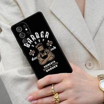 Barber Shop Hair Stylist Cell Phone Case for Samsung Galaxy S26 Ultra S25 S24 S23 S22 S21 S20 Note10 Cover Galaxy S21 5G