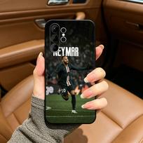 Brasil -10-N- Neymar Soft Silicone Case for Samsung S25, S24, S21, S22, S23, S30, Ultra, S20, Plus, FE, Lite-Black Samsung S25ULTRA
