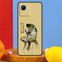 Cute Cartoon Frog For Realme 15 Pro 13 12 11 10 14 Pro Plus C65 C67 C63 C61 C55 C51 C53 C35 C75 GT6 GT7 Case Realme C61