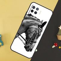 Horse Sketch Case For Oppo A5 Pro A6 A15 A16 A76 A96 A17 A57 A98 A58 A78 A18 A38 A54 A74 A94 A40 A60 A80 OPPO A60 5G