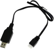 1 vnt. 7,4 V ličio baterijos USB įkrovimo kabelis, skirtas SYMA X8C X8G X8HW Hubsan H501S H501A B2W