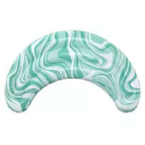 Pripučiamas plaustas Bestway AQUALUNA, mėlynas, 80 x 48 cm