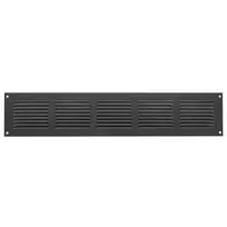 Ventiliacijos grotelės 500x100 MR5010A, metalinės, antracito