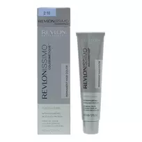 Revlon, Revlonissimo Colorsmetique, Permanent Hair Dye, 2.10 Blue Black, 60 ml