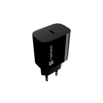 Natec Ribera USB Charger 1X USB-C 20W, Black