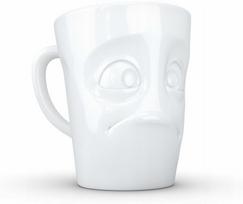 Puodelis FiftyEight Tassen Surprised Face, balta sp., 0.35 l