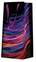 Dovanų maišelis Paw Decor Collection Narrow Vibrant Light Waves, 7 cm x 22 cm x 10 cm, įvairių spalvų