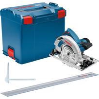 Handkreissäge GKS 85 G Professional (blau, 2.200 Watt, L-BOXX, Führungsschiene FSN 1400)
