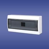 Elektroskydinė dėžutė 18 modulių, 416x205x95mm, Ip40, skaidrios durys