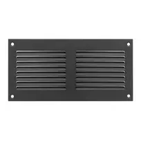Ventiliacijos grotelės 200X100 MR2010A, metalinės, antracito