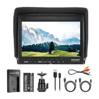 Lauko monitorius - Neewer F100 7-Colių IPS 1280×800 HDMI Lauko Monitorius su Baterijų Rinkinys Juodas