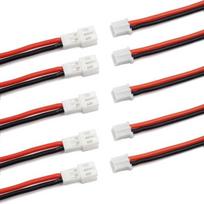 5 poros 10 JST-PH 2.0 vyriškosios ir moteriškosios jungčių kabelių, skirtų JJRC baterijai H36 H67 Blade Inductrix EMachine E010 E013