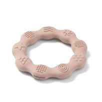 Babyono kramtukas silikoninis žiedas kreminis 825/04 825/01